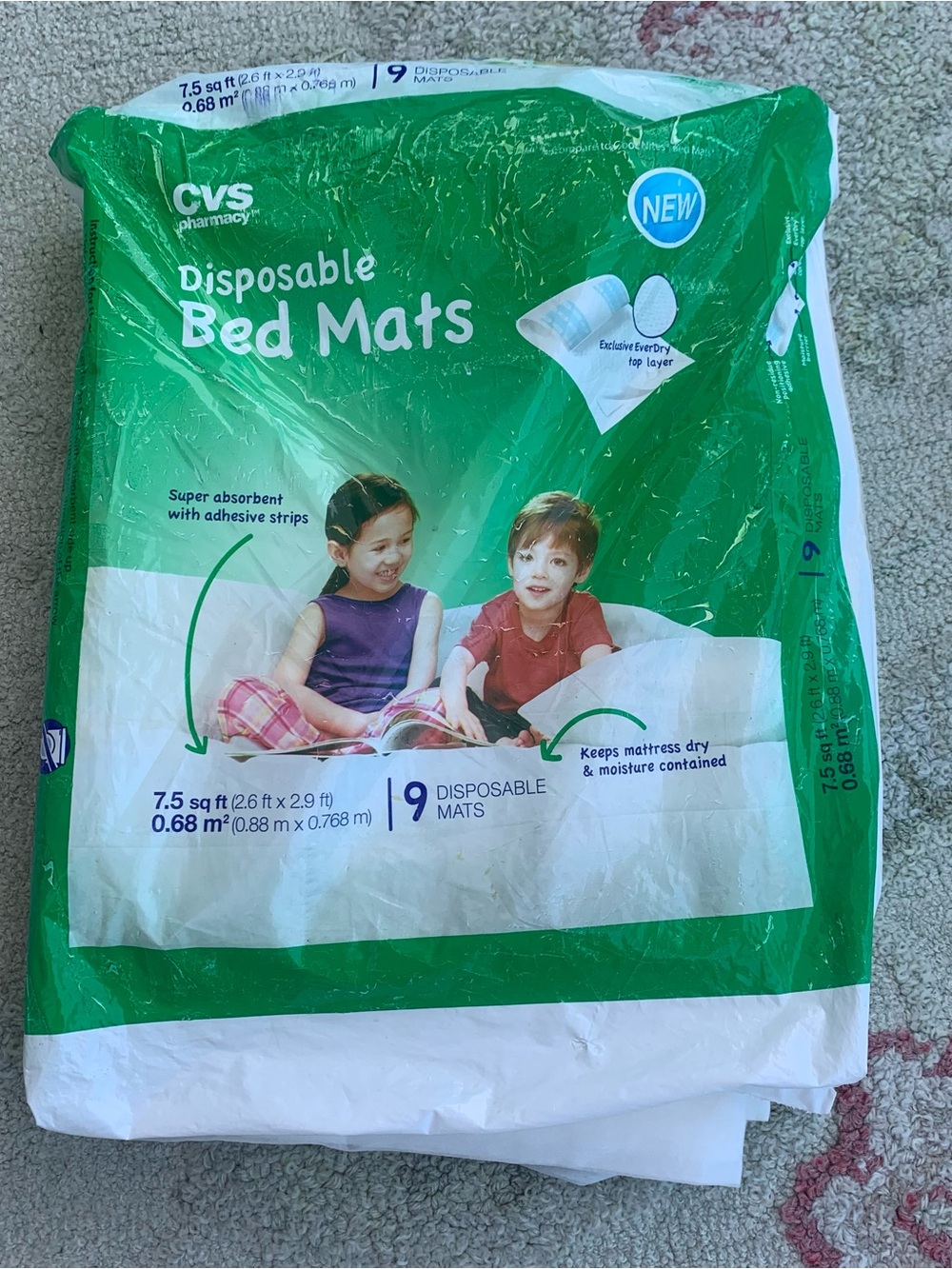 Disposable bed mats